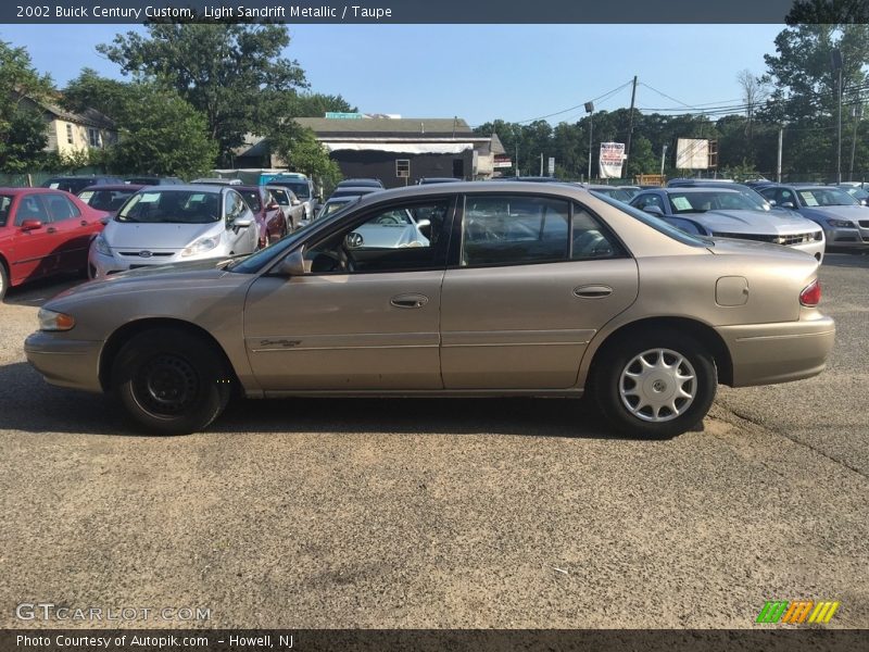 Light Sandrift Metallic / Taupe 2002 Buick Century Custom