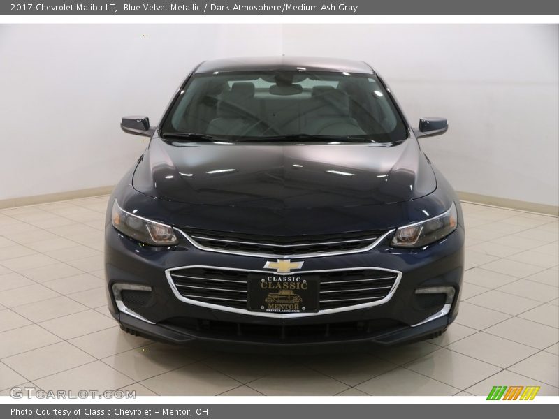 Blue Velvet Metallic / Dark Atmosphere/Medium Ash Gray 2017 Chevrolet Malibu LT