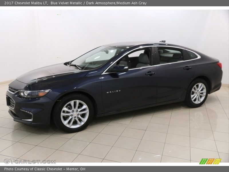 Blue Velvet Metallic / Dark Atmosphere/Medium Ash Gray 2017 Chevrolet Malibu LT