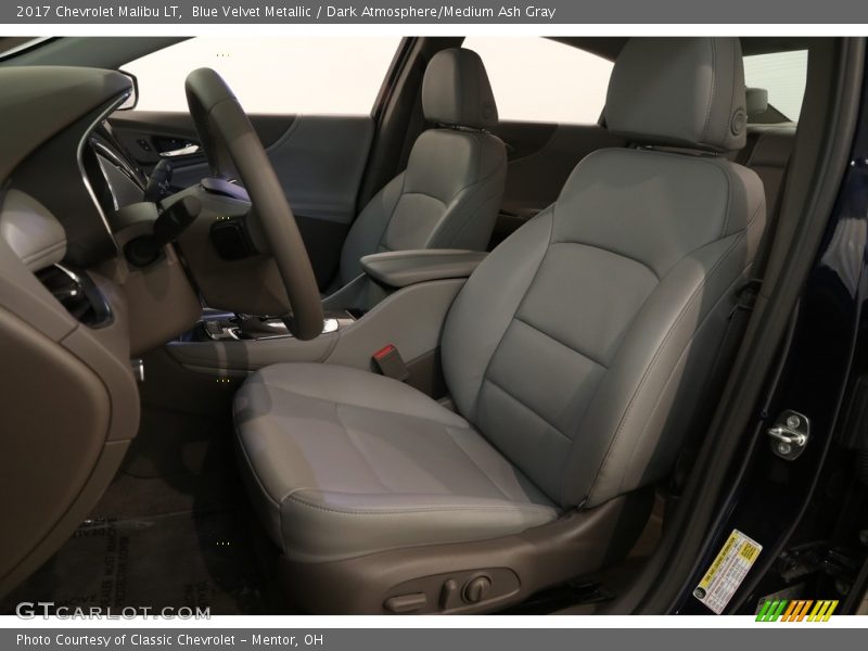 Blue Velvet Metallic / Dark Atmosphere/Medium Ash Gray 2017 Chevrolet Malibu LT
