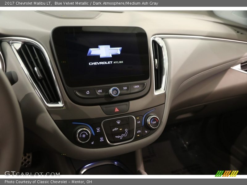 Blue Velvet Metallic / Dark Atmosphere/Medium Ash Gray 2017 Chevrolet Malibu LT