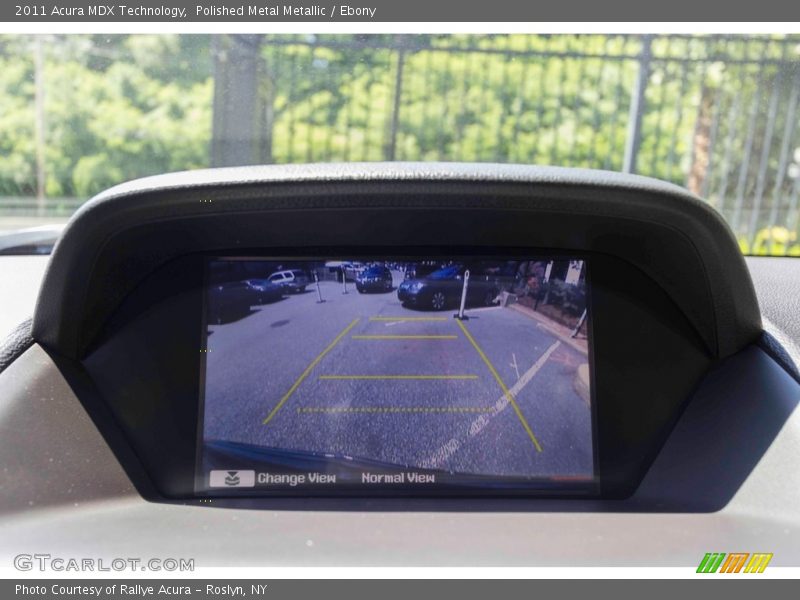 Polished Metal Metallic / Ebony 2011 Acura MDX Technology