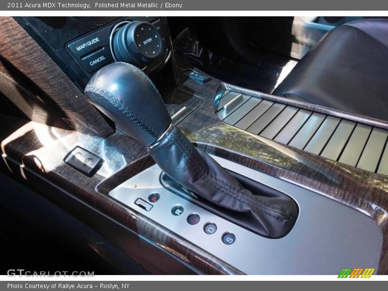 Polished Metal Metallic / Ebony 2011 Acura MDX Technology