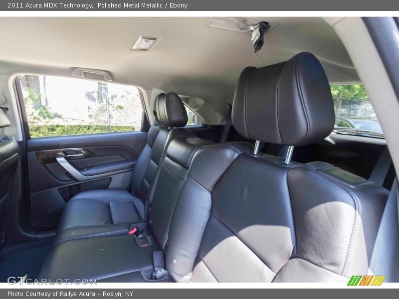 Polished Metal Metallic / Ebony 2011 Acura MDX Technology