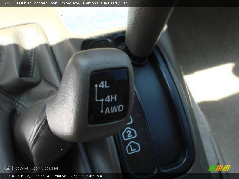 Memphis Blue Pearl / Tan 2002 Mitsubishi Montero Sport Limited 4x4