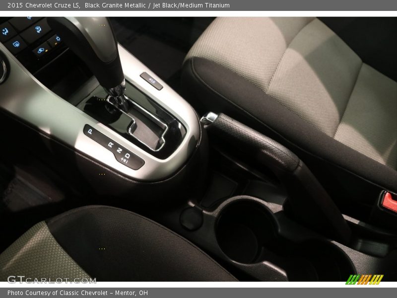 Black Granite Metallic / Jet Black/Medium Titanium 2015 Chevrolet Cruze LS