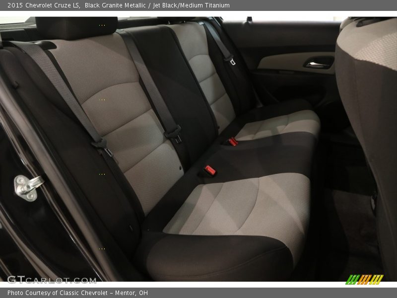 Black Granite Metallic / Jet Black/Medium Titanium 2015 Chevrolet Cruze LS