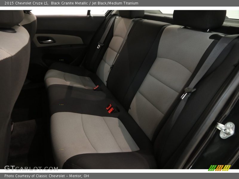 Black Granite Metallic / Jet Black/Medium Titanium 2015 Chevrolet Cruze LS