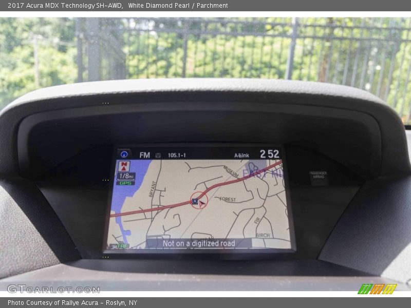 White Diamond Pearl / Parchment 2017 Acura MDX Technology SH-AWD