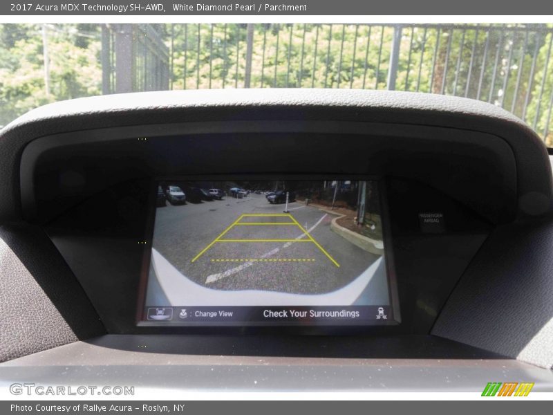 White Diamond Pearl / Parchment 2017 Acura MDX Technology SH-AWD