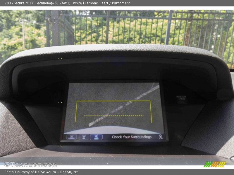 White Diamond Pearl / Parchment 2017 Acura MDX Technology SH-AWD