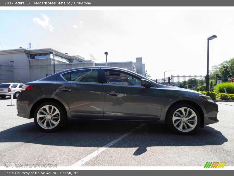 Modern Steel Metallic / Graystone 2017 Acura ILX