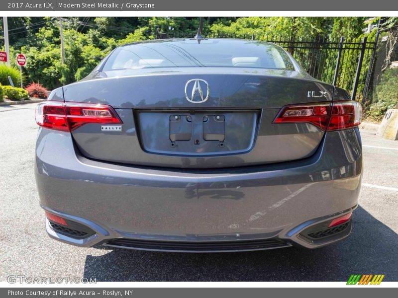 Modern Steel Metallic / Graystone 2017 Acura ILX
