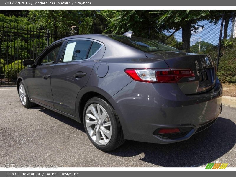 Modern Steel Metallic / Graystone 2017 Acura ILX