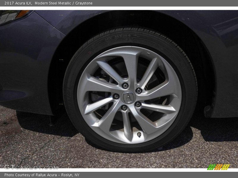 Modern Steel Metallic / Graystone 2017 Acura ILX