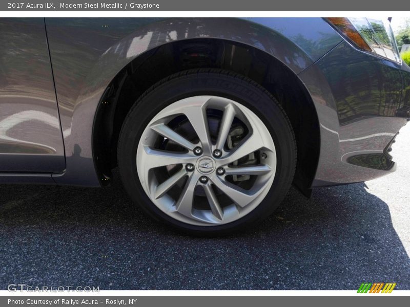 Modern Steel Metallic / Graystone 2017 Acura ILX