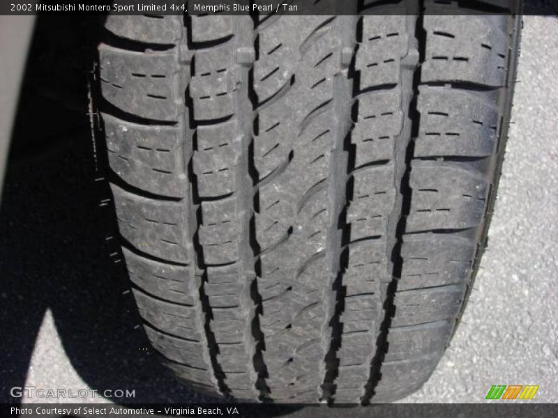 Memphis Blue Pearl / Tan 2002 Mitsubishi Montero Sport Limited 4x4
