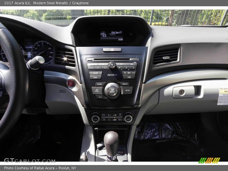Modern Steel Metallic / Graystone 2017 Acura ILX