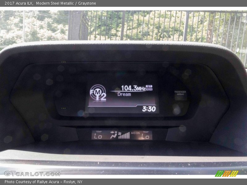 Modern Steel Metallic / Graystone 2017 Acura ILX