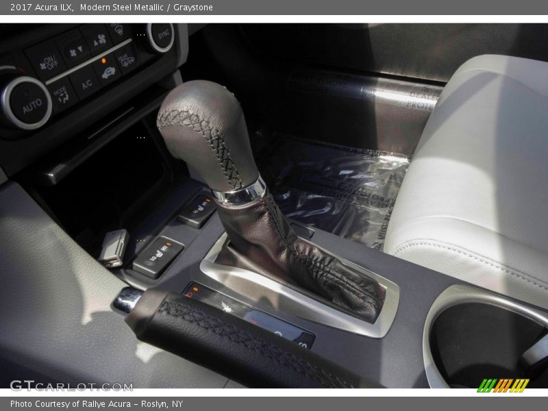 Modern Steel Metallic / Graystone 2017 Acura ILX