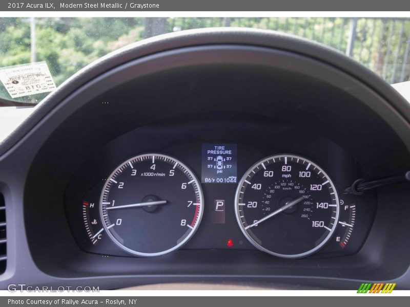Modern Steel Metallic / Graystone 2017 Acura ILX