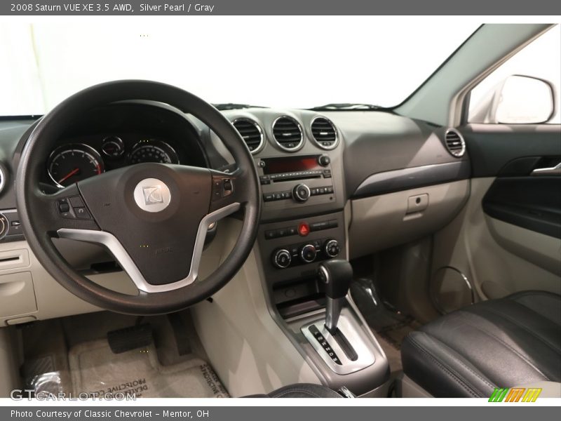 Silver Pearl / Gray 2008 Saturn VUE XE 3.5 AWD