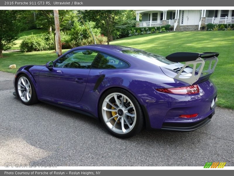 Ultraviolet / Black 2016 Porsche 911 GT3 RS