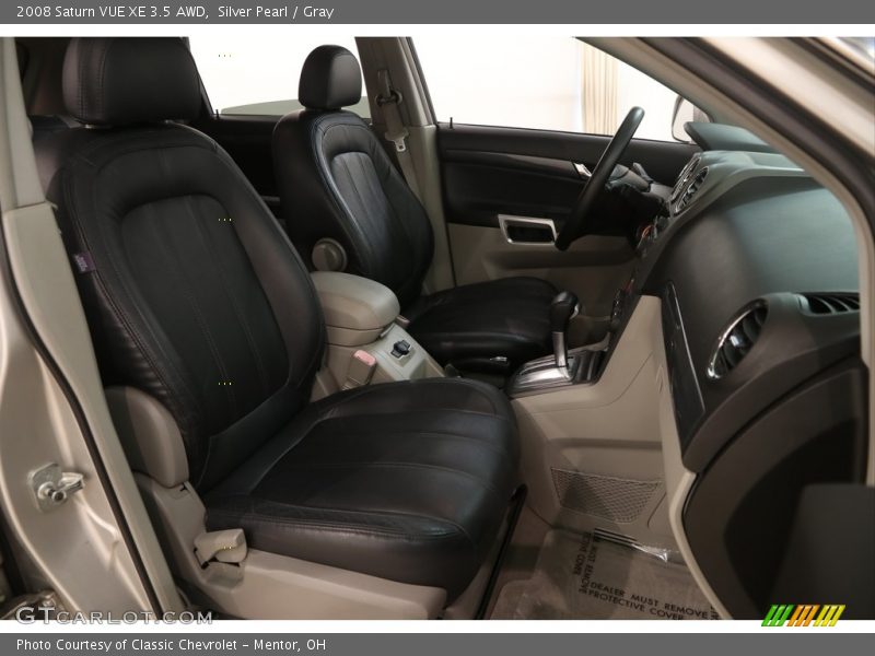 Silver Pearl / Gray 2008 Saturn VUE XE 3.5 AWD