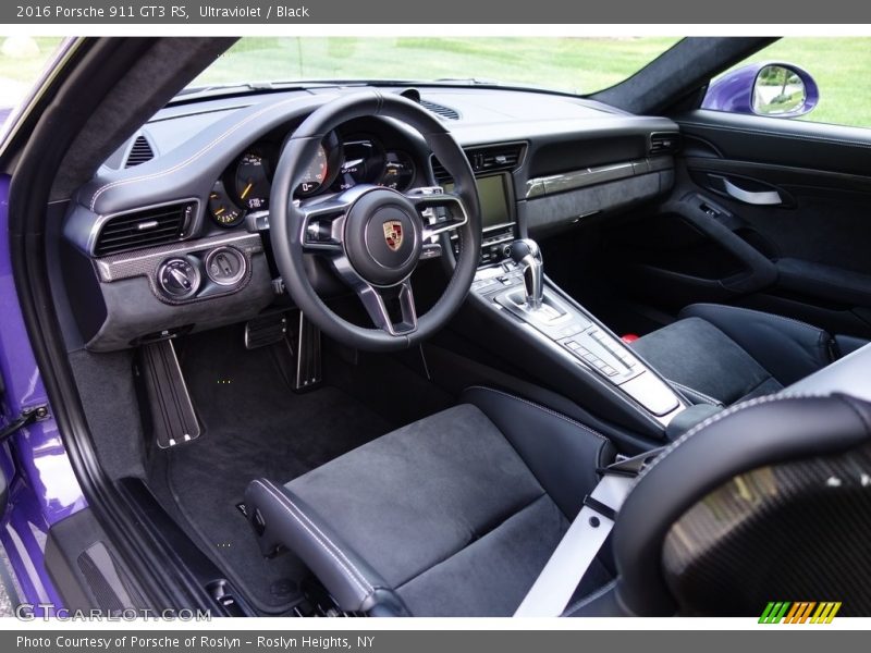  2016 911 GT3 RS Black Interior