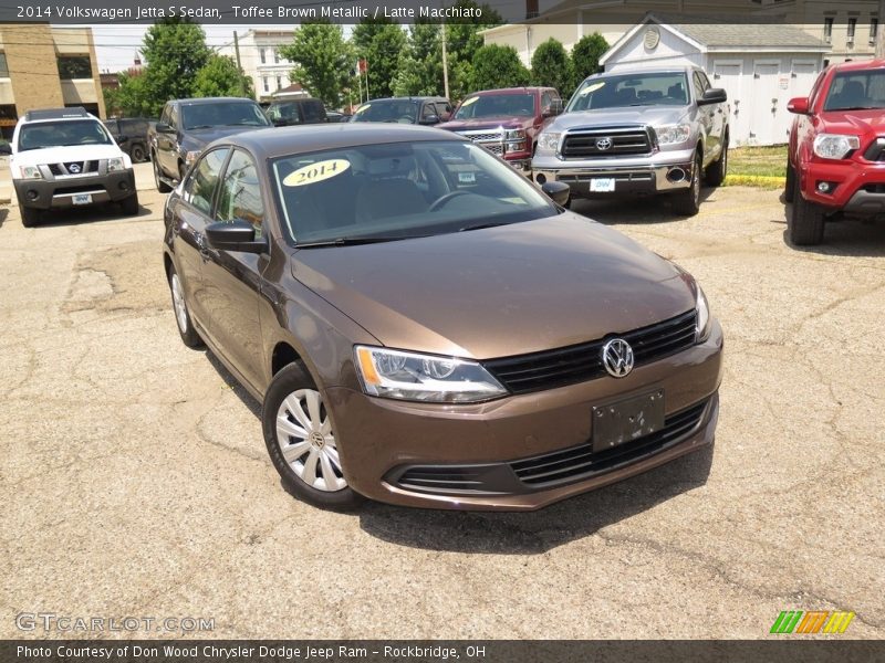 Toffee Brown Metallic / Latte Macchiato 2014 Volkswagen Jetta S Sedan