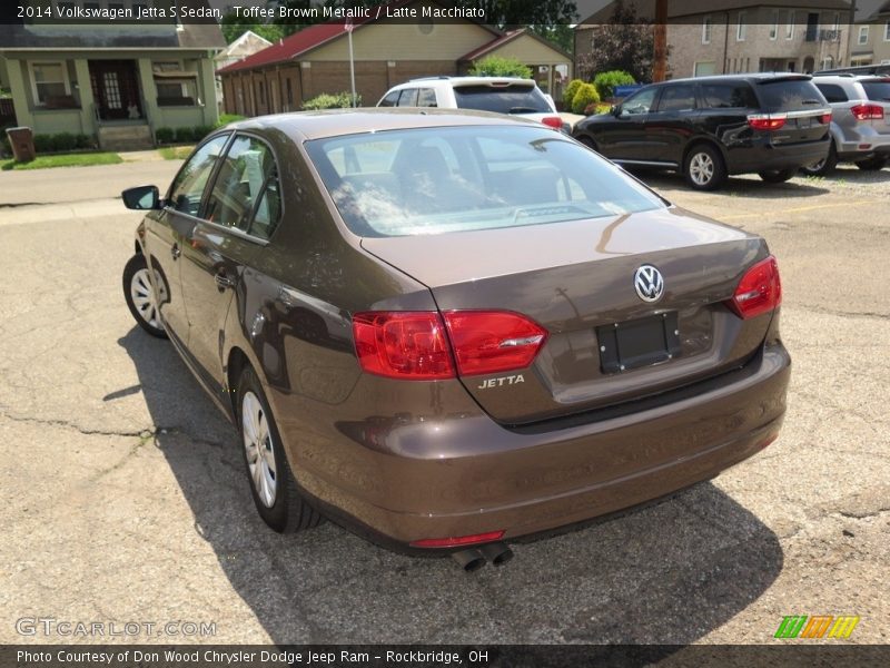 Toffee Brown Metallic / Latte Macchiato 2014 Volkswagen Jetta S Sedan