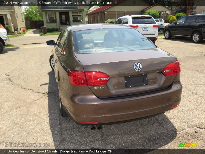 Toffee Brown Metallic / Latte Macchiato 2014 Volkswagen Jetta S Sedan