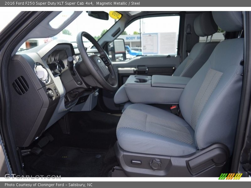 Magnetic Metallic / Steel 2016 Ford F250 Super Duty XLT Super Cab 4x4