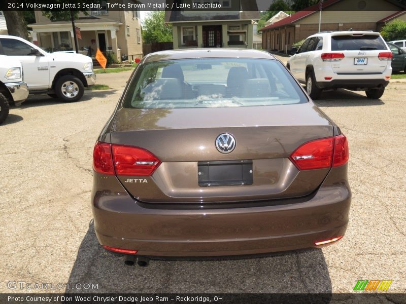 Toffee Brown Metallic / Latte Macchiato 2014 Volkswagen Jetta S Sedan