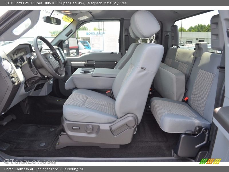 Magnetic Metallic / Steel 2016 Ford F250 Super Duty XLT Super Cab 4x4