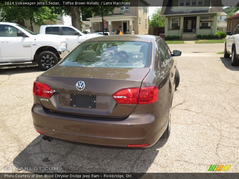 Toffee Brown Metallic / Latte Macchiato 2014 Volkswagen Jetta S Sedan