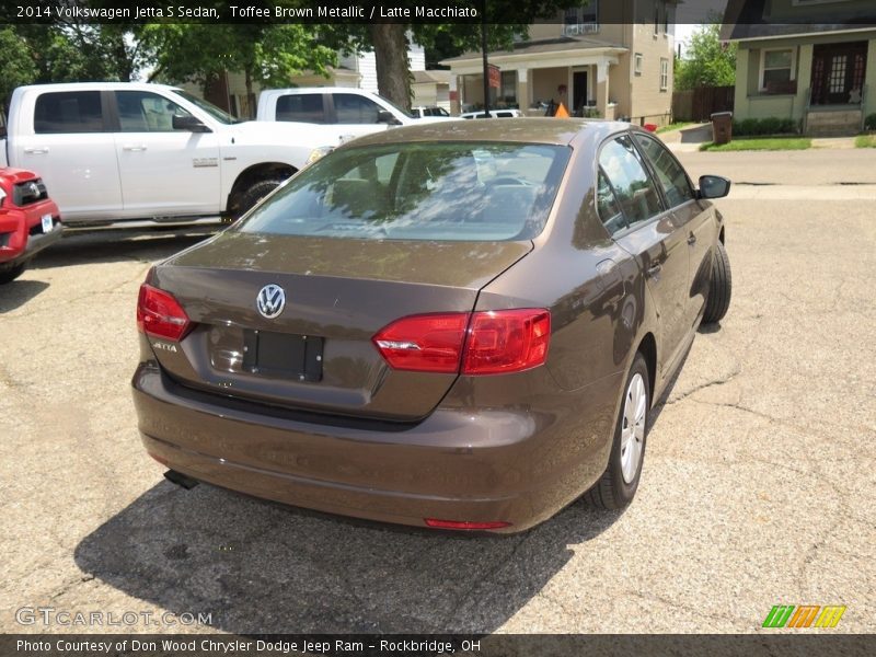 Toffee Brown Metallic / Latte Macchiato 2014 Volkswagen Jetta S Sedan
