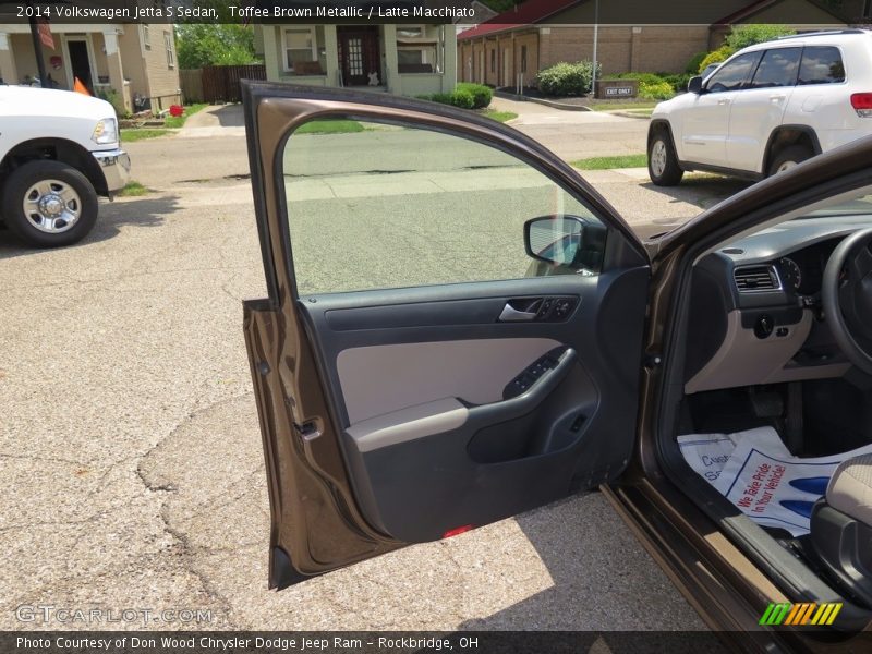Toffee Brown Metallic / Latte Macchiato 2014 Volkswagen Jetta S Sedan
