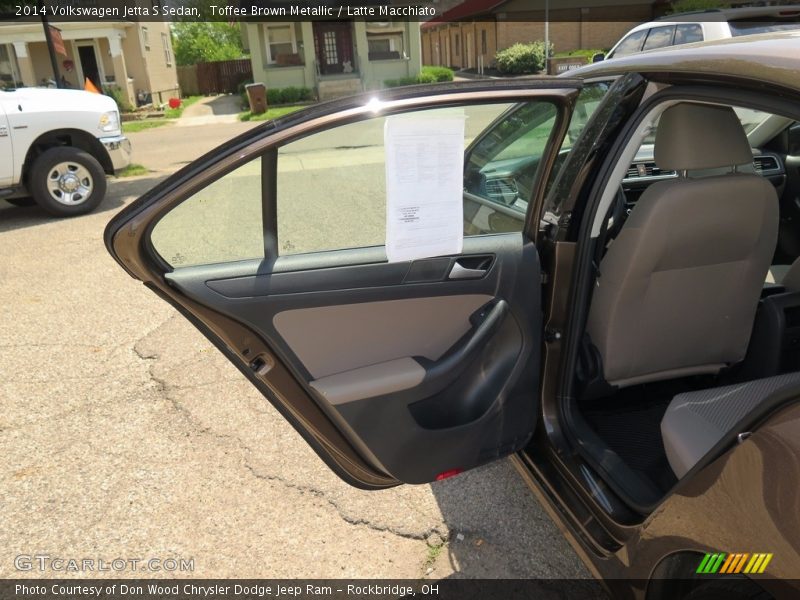 Toffee Brown Metallic / Latte Macchiato 2014 Volkswagen Jetta S Sedan