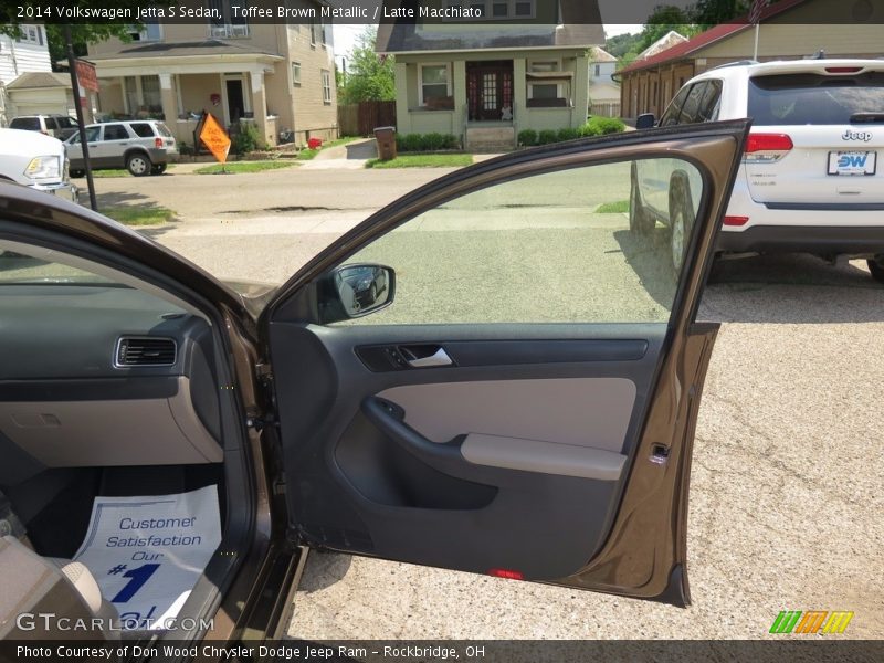 Toffee Brown Metallic / Latte Macchiato 2014 Volkswagen Jetta S Sedan
