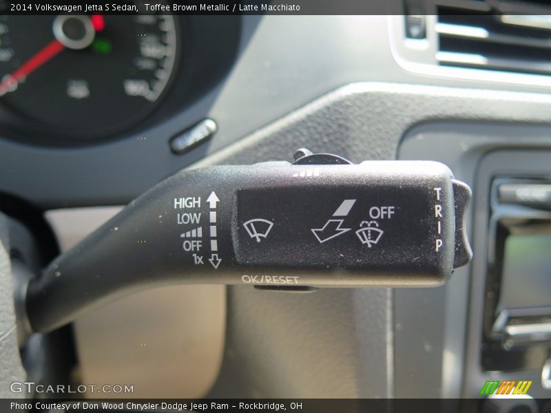 Toffee Brown Metallic / Latte Macchiato 2014 Volkswagen Jetta S Sedan
