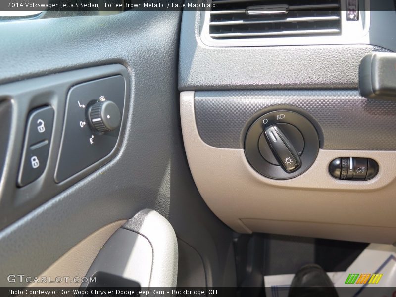 Toffee Brown Metallic / Latte Macchiato 2014 Volkswagen Jetta S Sedan