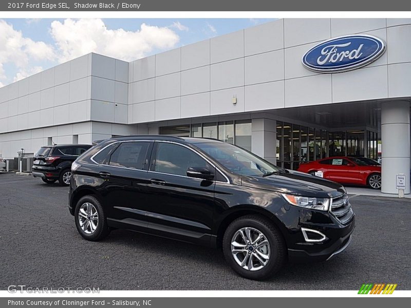 Shadow Black / Ebony 2017 Ford Edge SEL