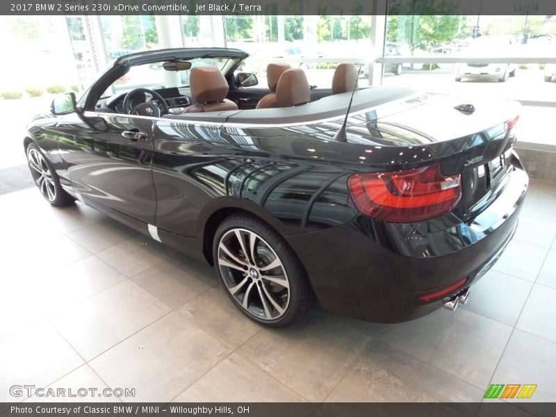 Jet Black / Terra 2017 BMW 2 Series 230i xDrive Convertible