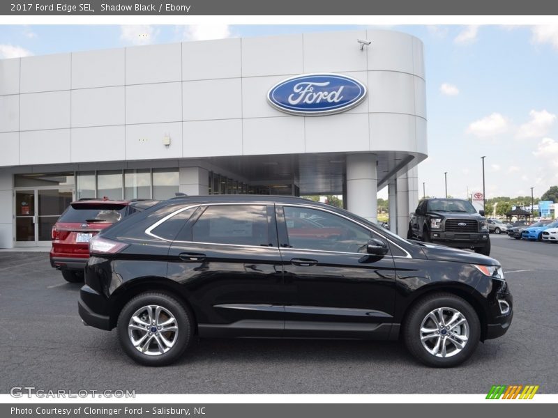 Shadow Black / Ebony 2017 Ford Edge SEL