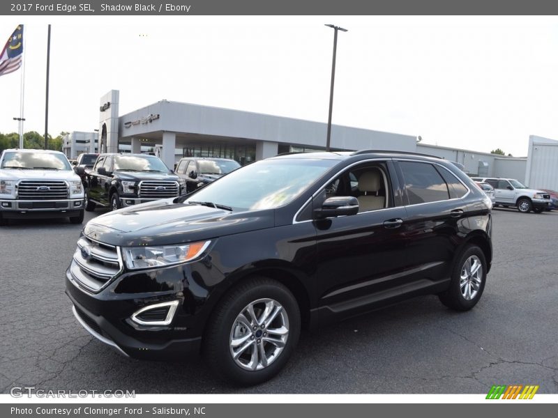 Shadow Black / Ebony 2017 Ford Edge SEL