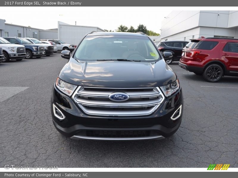 Shadow Black / Ebony 2017 Ford Edge SEL