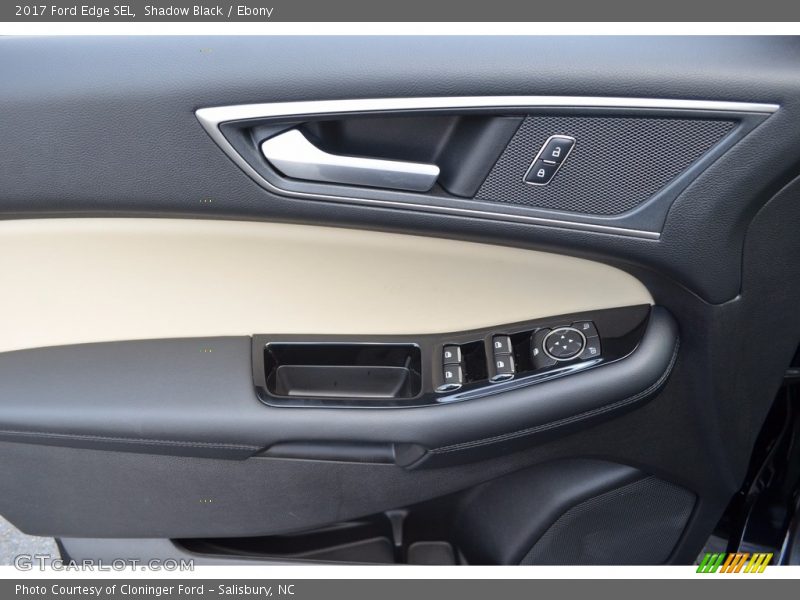 Shadow Black / Ebony 2017 Ford Edge SEL