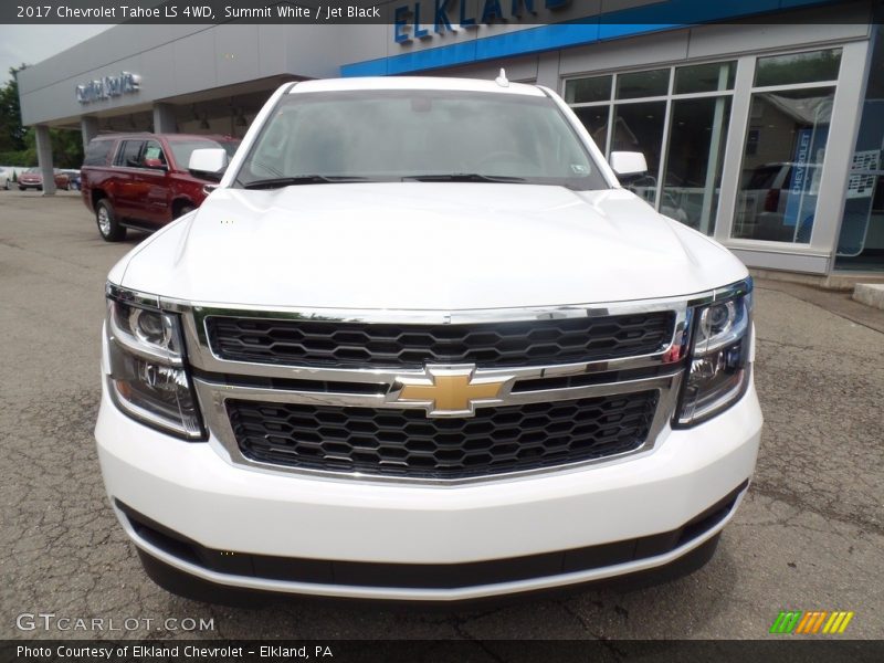 Summit White / Jet Black 2017 Chevrolet Tahoe LS 4WD