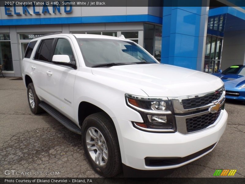 Summit White / Jet Black 2017 Chevrolet Tahoe LS 4WD